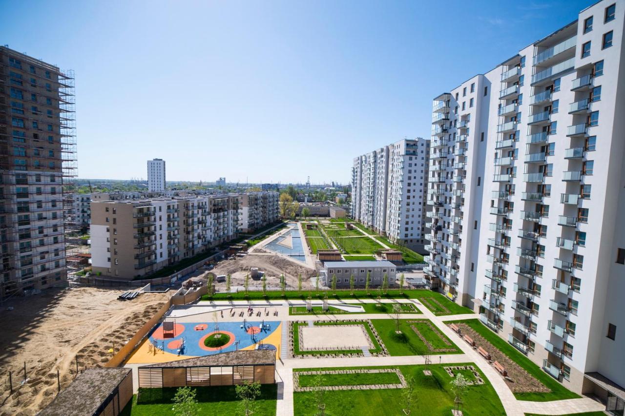Citystay Nowa Letnica Gdansk Apartment Exterior foto